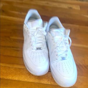 Mens AF1 all white low size 12